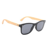 Max Maxb Bamboo Wood Legs Sunglasses Fashion Eyeglasses Eyewear for Women Men Black