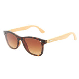 Max Maxb Bamboo Wood Legs Sunglasses Fashion Eyeglasses Eyewear for Women Men Tea