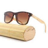 Max Maxb Bamboo Wood Legs Sunglasses Fashion Eyeglasses Eyewear for Women Men Tea