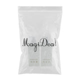 Max Maxb 2 Pieces Refillable Empty Shampoo Shower Gel Lotion Bottles 500ml White