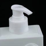 Max Maxb 2 Pieces Refillable Empty Shampoo Shower Gel Lotion Bottles 500ml White