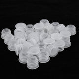 30 Pieces Bottle Caliber 0.6'' Leakproof Cosmetic Bottle Stoppers Flat Head