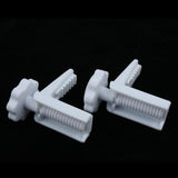 Max Maxb Toilet Seat Riser Raised Safety Chair Elongated Lifter Extender 4 Inch White