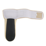 Maxbell Plantar Fasciitis Night Splint Foot Drop Support Brace Stretch Belt S-Flesh