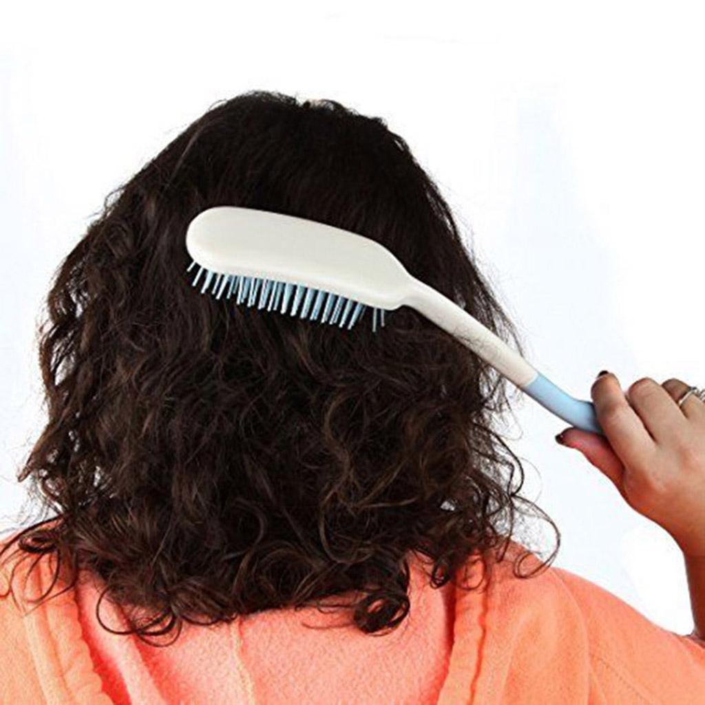Maxbell Long Reach Hairbrush Handled Brush For Elder Arthritis Styling Scalp Massage - Aladdin Shoppers