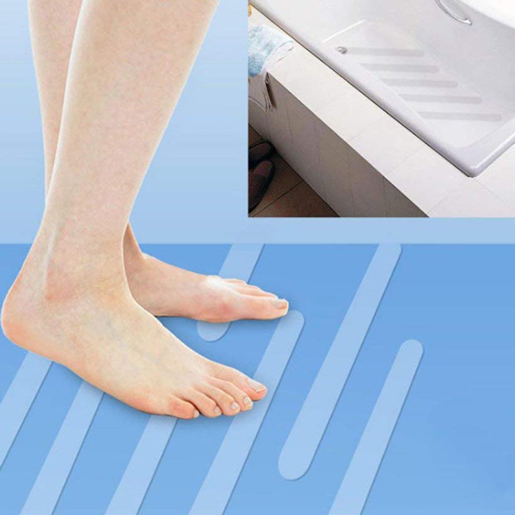 Maxbell Non-Slip Stair Treads Tape (12 Pieces) ‰ÛÒ Clear Anti-Slip Indoor Strips - Bathtub Stickers Anti-Slip - Aladdin Shoppers