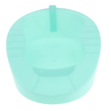 Max Professional Plastic Bedpan Bed Pan for Elderly Women Men Green