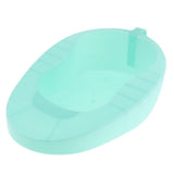 Max Professional Plastic Bedpan Bed Pan for Elderly Women Men Green