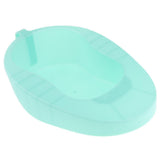 Max Professional Plastic Bedpan Bed Pan for Elderly Women Men Green