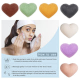 Max Konjac Cleaning Sponge Puff Exfoliating Facial Sponge White
