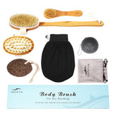 Max 1 Set Dry Brushing Body Brush Body Massage Brush for Cellulite Skin Care