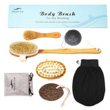 Max 1 Set Dry Brushing Body Brush Body Massage Brush for Cellulite Skin Care
