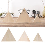 Max Natural Wood Sunglasses Eyeglass Glasses Rack Display Stand Desk Holder L
