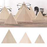 Max Natural Wood Sunglasses Eyeglass Glasses Rack Display Stand Desk Holder L