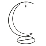 Max Black Eyeglass Holder Stand Glasses Display Rack with Hook Home Decor 02