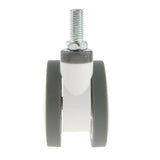 Max Durable TPR 3 inch 360 Degree Rotating Mute Caster Wheels Universal 01