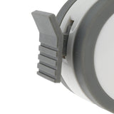 Max 3" Flexible Silent Brake Hospital Bed Caster Wheels Solid Medical Tyre Flat