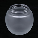 Max 120g Frosted Glass Mask Jar Cream Containers Cosmetic Empty Can Gold Lid