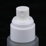 Max 3 Piece 20ml Frosting Glass Refillable Empty Pump Spray Bottle 01 Silver Cap