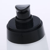 Max 2 Pieces 50ml Frosting Glass Refillable Empty Pump Spray Bottle Black