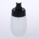 Max 2 Pieces 50ml Frosting Glass Refillable Empty Pump Spray Bottle Black