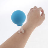 Max 5 Pieces Glass Silicone Anti Cellulite Massage Vacuum Cupping Cups Set 2cm