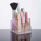 Max Acrylic Stand Storage Display Holder for 9pcs Lipsticks Makeup Brush Pens