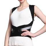 Max Maxb Adjustable Posture Corrector Body Lumbar Back Shoulder Belt Brace Support S