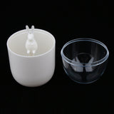 Maxbell Toothpick Cotton Swab Holder Dispenser Organizer Storage Box Container  05