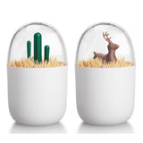 Maxbell Toothpick Cotton Swab Holder Dispenser Organizer Storage Box Container  08