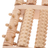 Max Maxb Wood Foot Massage Roller Feet Massager for Plantar Fasciitis Pain Fatigue