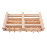 Max Maxb Wood Foot Massage Roller Feet Massager for Plantar Fasciitis Pain Fatigue