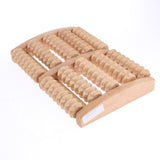 Max Maxb Wooden Foot Massage Roller Feet Massager for Plantar Fasciitis Pain Fatigue