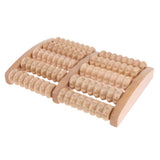 Max Maxb Wooden Foot Massage Roller Feet Massager for Plantar Fasciitis Pain Fatigue