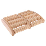 Max Maxb Wooden Foot Massage Roller Feet Massager for Plantar Fasciitis Pain Fatigue