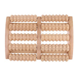 Max Maxb Wooden Foot Massage Roller Feet Massager for Plantar Fasciitis Pain Fatigue