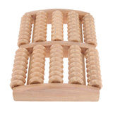 Max Maxb Wooden Foot Massage Roller Feet Massager for Plantar Fasciitis Pain Fatigue