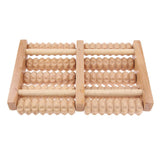 Max Maxb Wooden Foot Massage Roller Feet Massager for Plantar Fasciitis Pain Fatigue