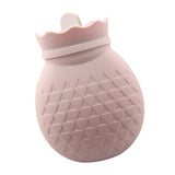 Maxbell Portable Hot Water Bottle Heat Water Bag for Winter Hand Feet Warming  Pink