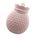 Maxbell Portable Hot Water Bottle Heat Water Bag for Winter Hand Feet Warming  Pink