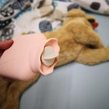 Maxbell Portable Hot Water Bottle Heat Water Bag for Winter Hand Feet Warming  Pink