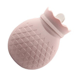 Maxbell Portable Hot Water Bottle Heat Water Bag for Winter Hand Feet Warming  Pink