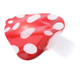 Maxbell Refillable Empty Squeeze Pouch Lotion Squeezable Bag Bottle Mushroom