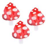 Maxbell Refillable Empty Squeeze Pouch Lotion Squeezable Bag Bottle Mushroom