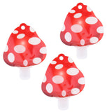 Maxbell Refillable Empty Squeeze Pouch Lotion Squeezable Bag Bottle Mushroom