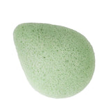 Max Konjac Face Cleaning Sponge Makeup Remover Pads Exfoliator Deep Clean Green
