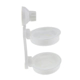 Traceless Suction Double Layer Soap Holder Bathroom Shower Soap Box Dish
