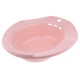 Max Hip Bath Tub Sitz Bath for Toilet Maternity Hemorrhoid Avoid Squatting Pink