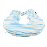 Max 1.4L U Shaped Hot Water Bottle Bag with Cover Set for Neck Pain Stiff Blue