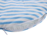 Max 1.4L U Shaped Hot Water Bottle Bag with Cover Set for Neck Pain Stiff Blue